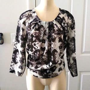 Levi's Tie-Dye Ink Blot Blouse